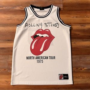 The Rolling Stones band jersey Mens size large